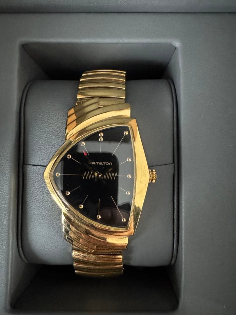 【早い者勝ち】Hamiltonベンチュラ　ゴールド