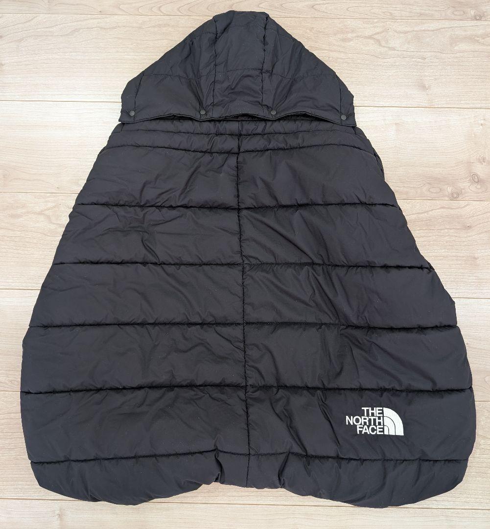 THE NORTH FACE 黒 シェルブランケットフード付き