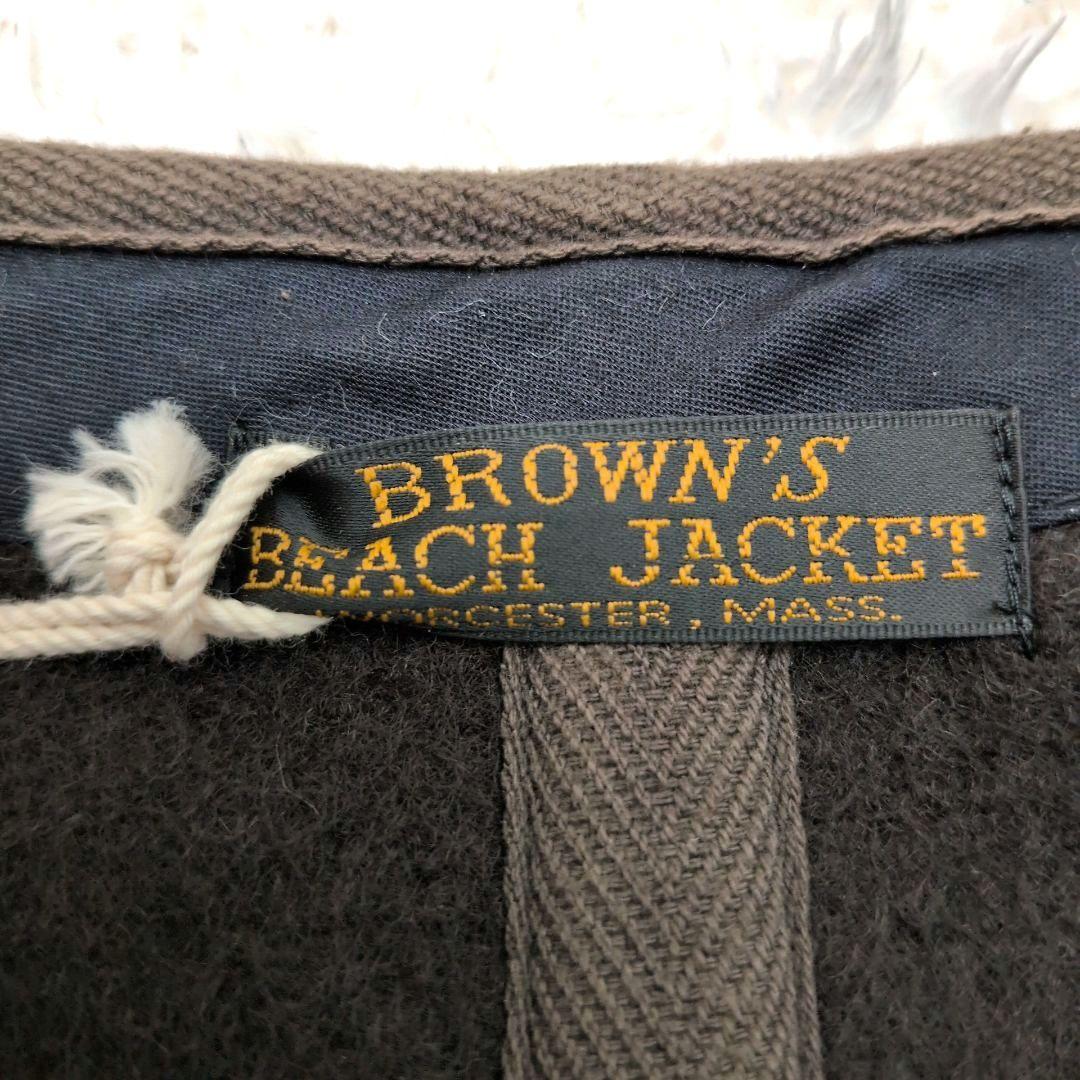 【激レア タグ付 美品】ブラウンズビーチ　アーリーベスト　ワッペン　フルカウント