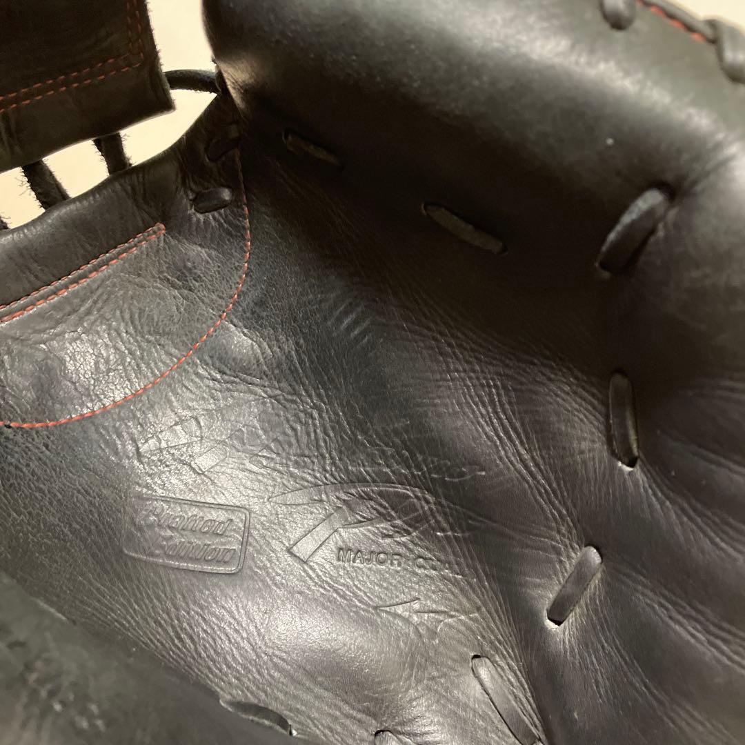 レア！ミズノプロ　硬式キャッチャーミット　ウエスタンプロ 黒 炭谷モデル