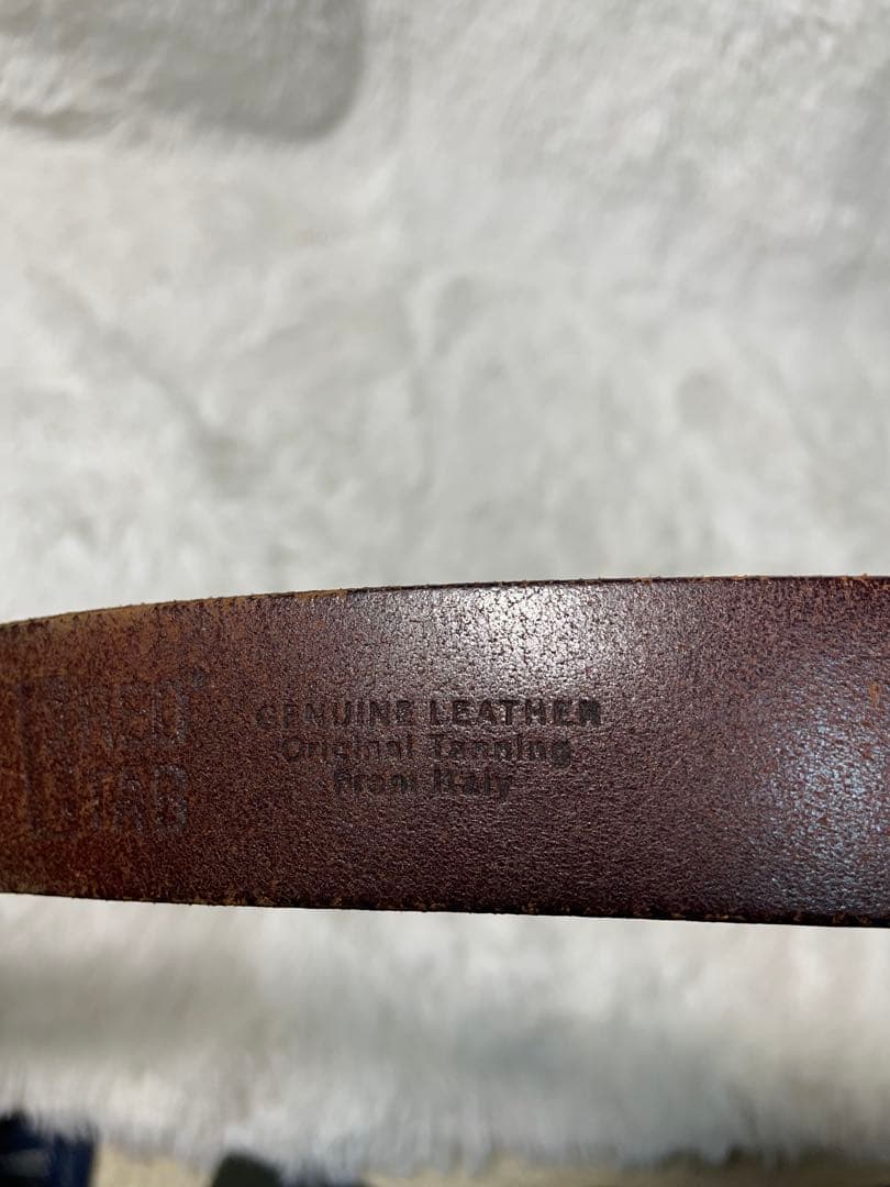 Levi’s リーバイス 本革 レザーベルト ブラウン USA刻印 ヴィンテージ