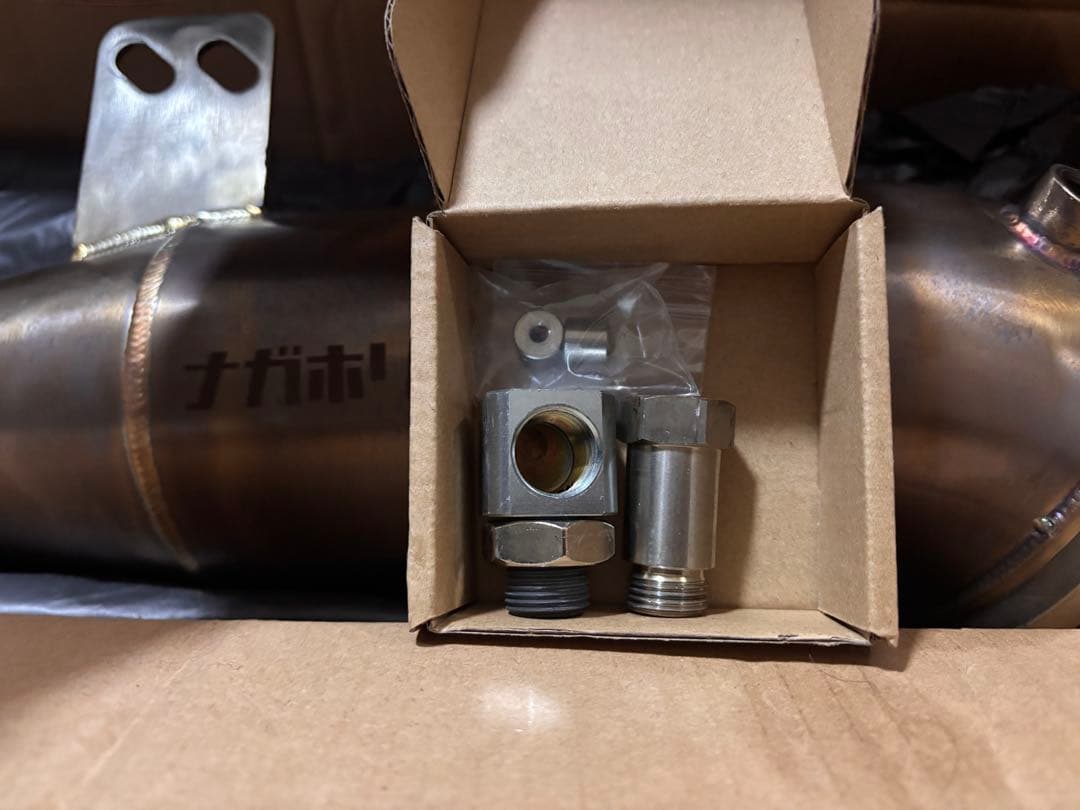 【最終】GRスープラ 【RZ用】ナガホリダウンパイプ＆O2アダプタ付