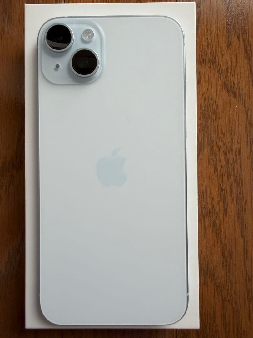 iPhone15Plusブルー256GB本体　SIMフリー