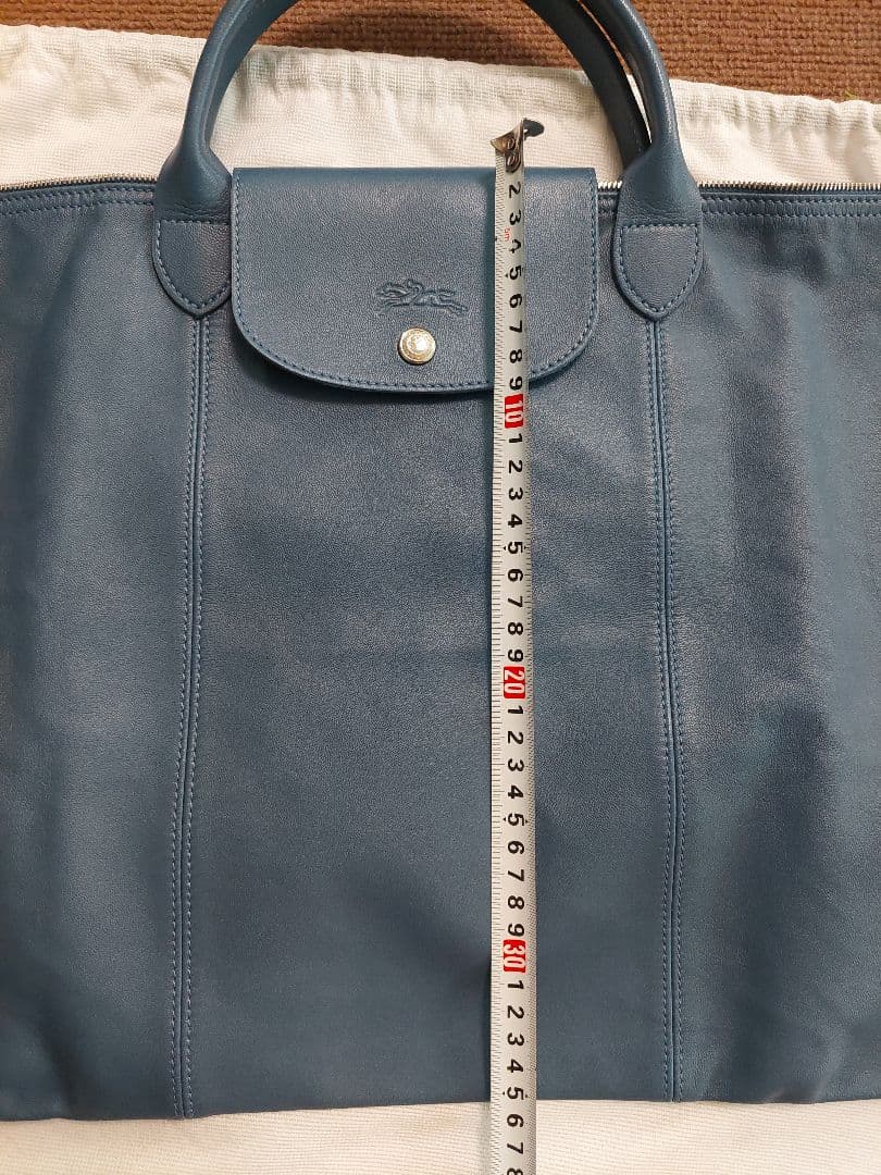 【美品】ロンシャン オールレザー 2Way旅行用ボストンバック