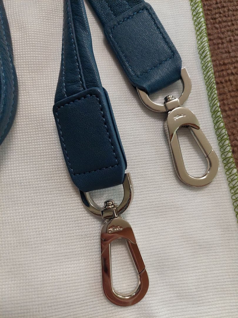 【美品】ロンシャン オールレザー 2Way旅行用ボストンバック