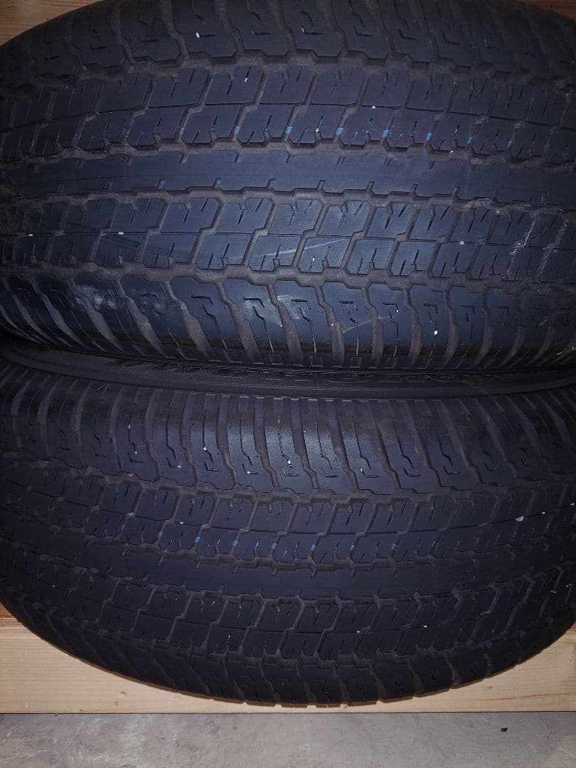 三菱トライトンGSR純正タイヤ＆ホイールセット1台分265/60R18[送料込]