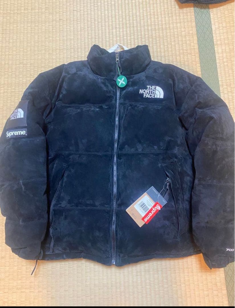 ジャケット・アウター Supreme North Face Suede Nuptse Jacket