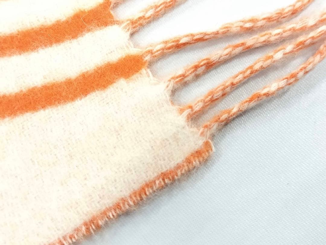 HERMES エルメス カシミヤ100% マフラー 極美品　箱付