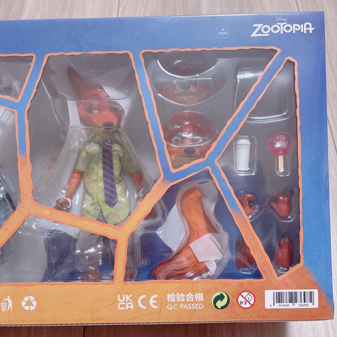 POPMART GONG【ズートピア】ニック ジュディ アクションフィギュア