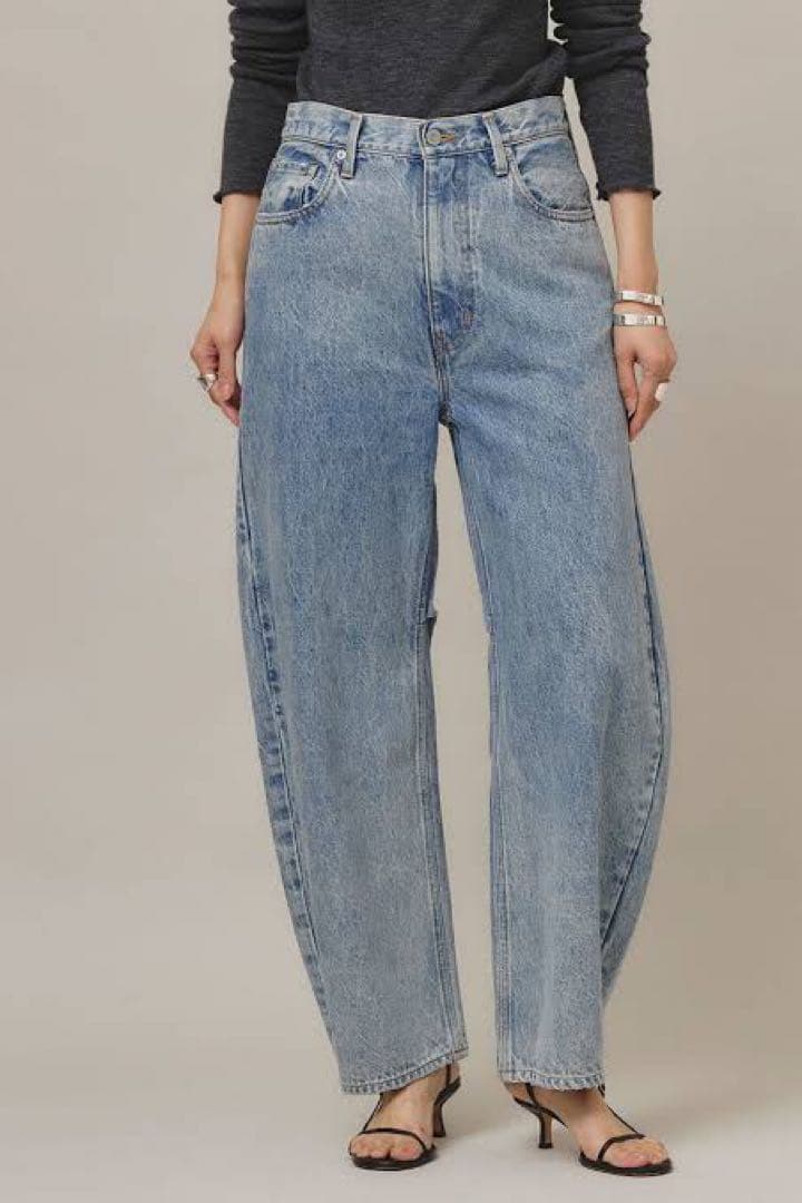 Curensology 〈&RC〉カーヴィーデニムパンツ