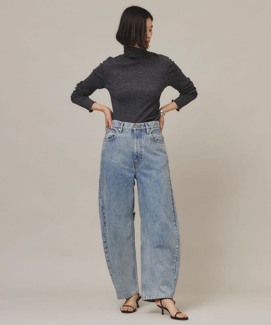 Curensology 〈&RC〉カーヴィーデニムパンツ