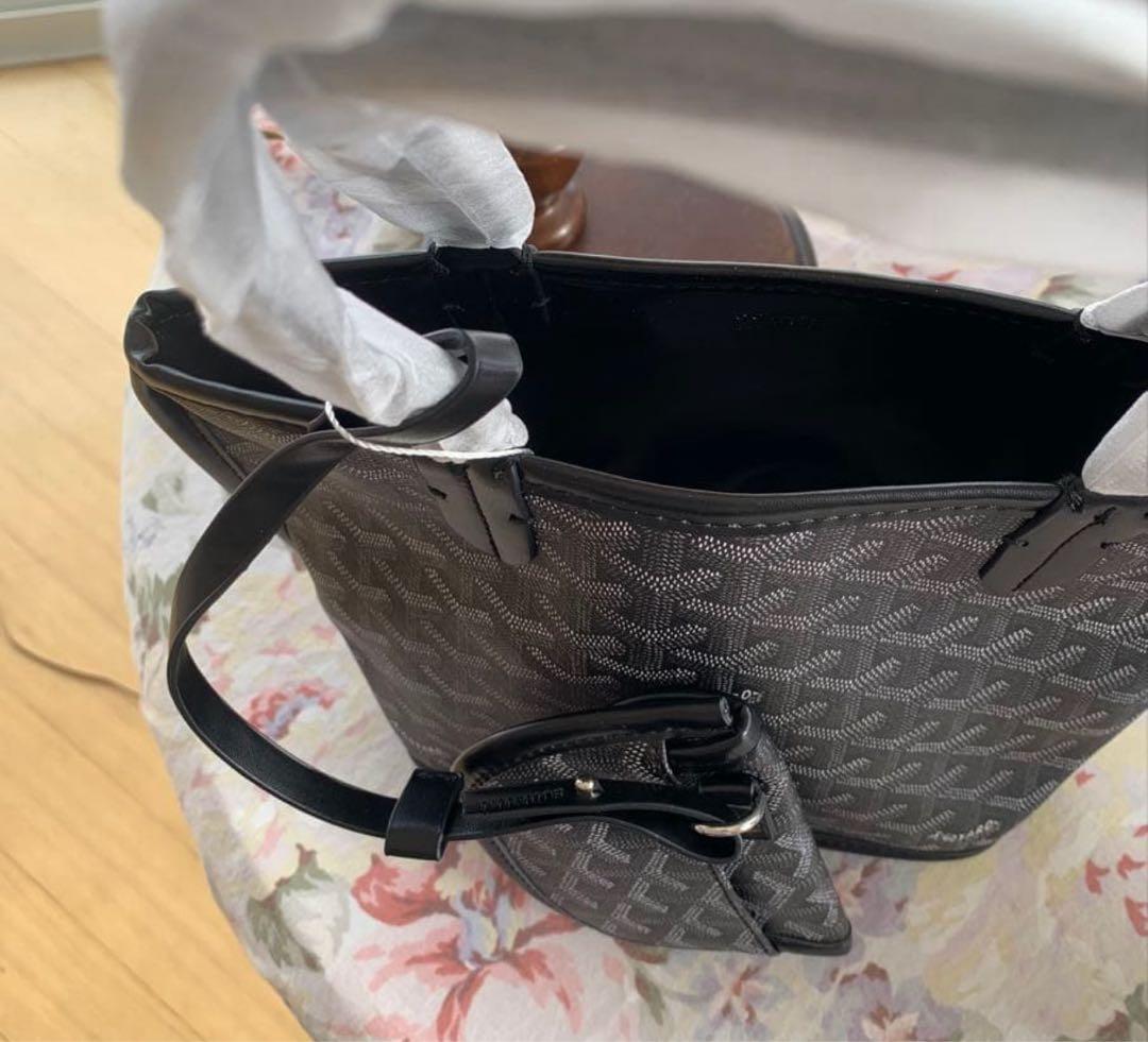 タビ( ꇐᴗꇐ ) トートバッグ 大容量 ネイビー