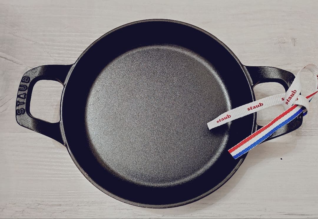 STAUB ストウブ 両手フライパン 20cm 未使用品