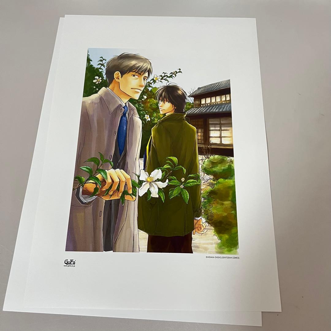 花は咲くか 複製原画4枚組 GoFa アート グッズ キャラファイングラフ