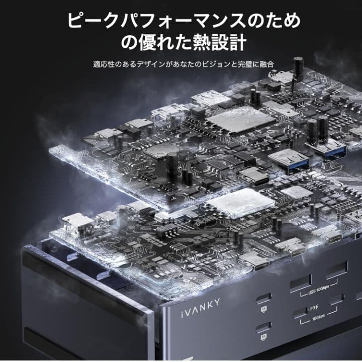 iVANKY FusionDock Max 1 モニタードッキングステーション