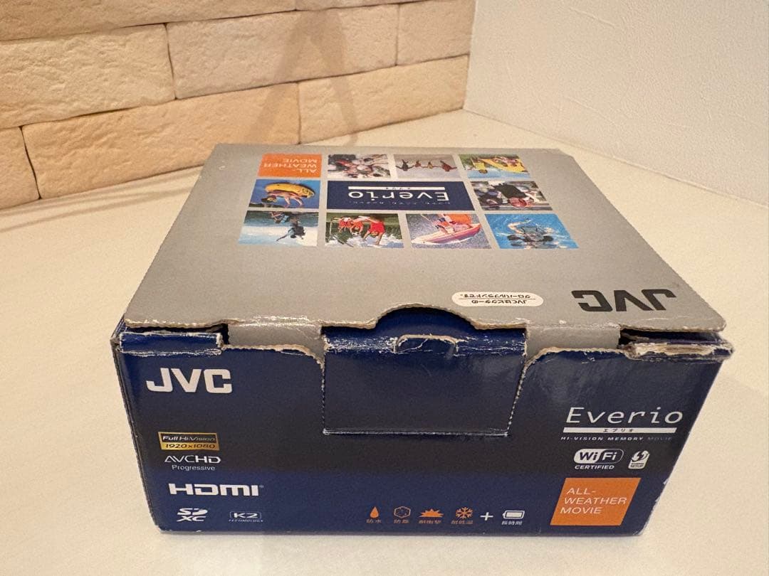 JVC GZ-RX500-B ブラック 防水ビデオカメラ