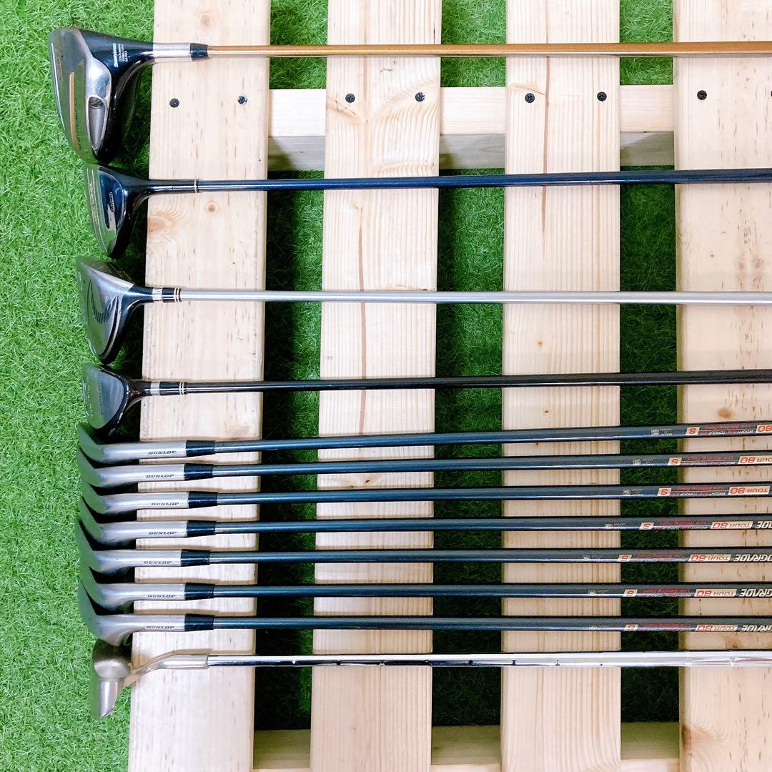 H2.ツアーステージ　初心者オススメ　ゴルフクラブ　メンズセット　右利き　12本