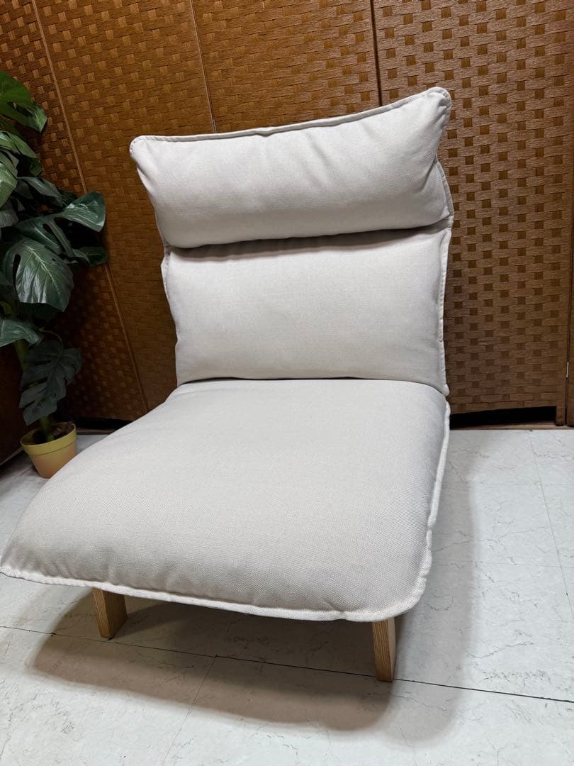 定価¥39900-無印良品 ハイバックリクライニングソファ・1シーター