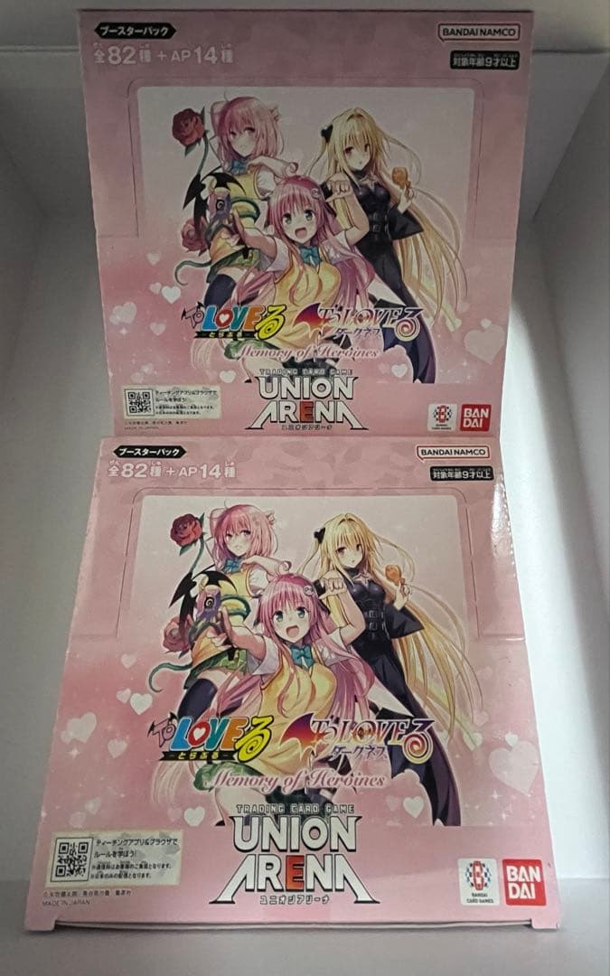 ユニオンアリーナ ToLOVEる テープ付きBOX 2box