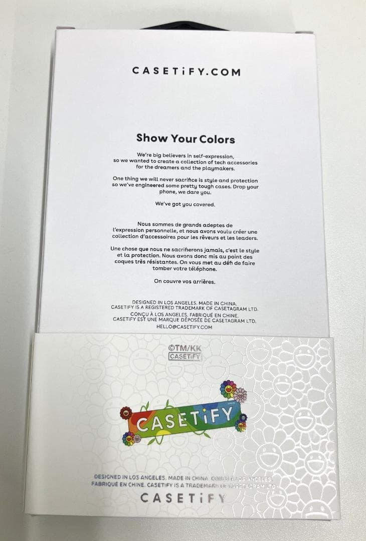 【新品】スマイル レインボー スマホケース iPhone 16 Pro