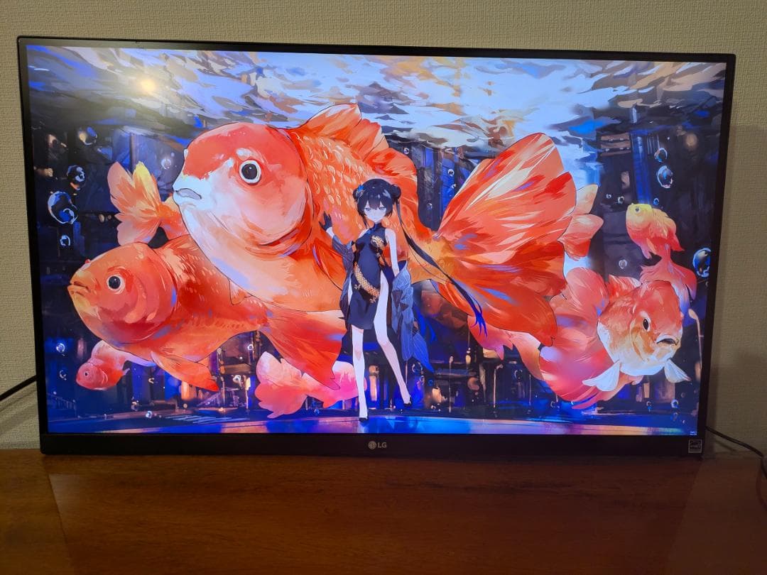 LG 4K IPS 27インチ モニター 27UK650-W ホワイト 液晶