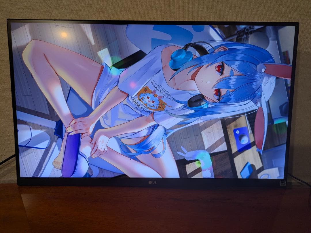 LG 4K IPS 27インチ モニター 27UK650-W ホワイト 液晶