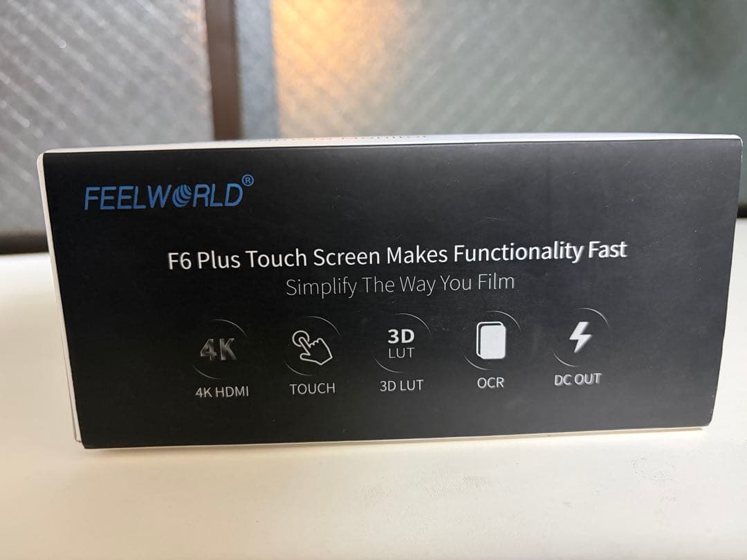 FEELWORLD F6 PLUS 4Kタッチ カメラモニター5.5インチ