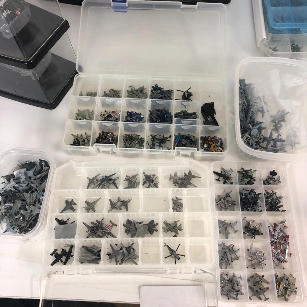 艦船 空母 戦艦 など精密模型 コレクション ケース付き 複数セット