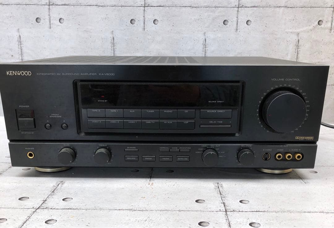 KENWOOD/KA-V6000/サラウンドアンプ動作品(L98)