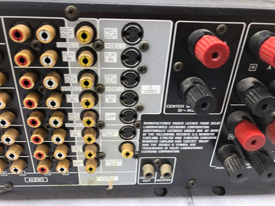 KENWOOD/KA-V6000/サラウンドアンプ動作品(L98)