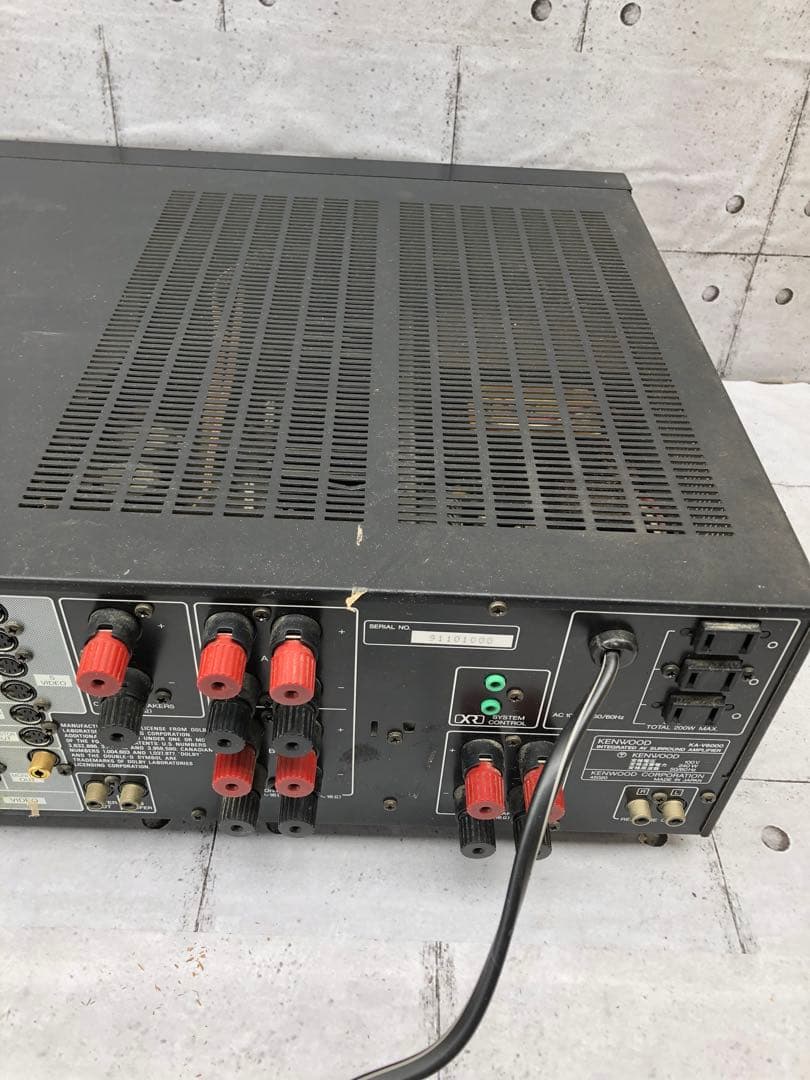 KENWOOD/KA-V6000/サラウンドアンプ動作品(L98)