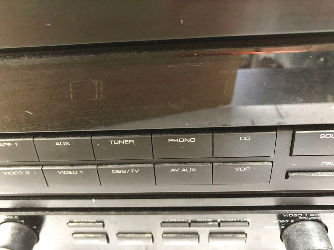 KENWOOD/KA-V6000/サラウンドアンプ動作品(L98)