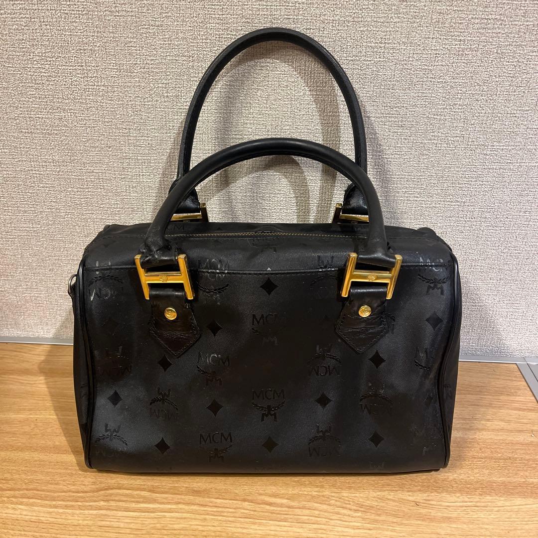 MCM ミニボストンバッグ