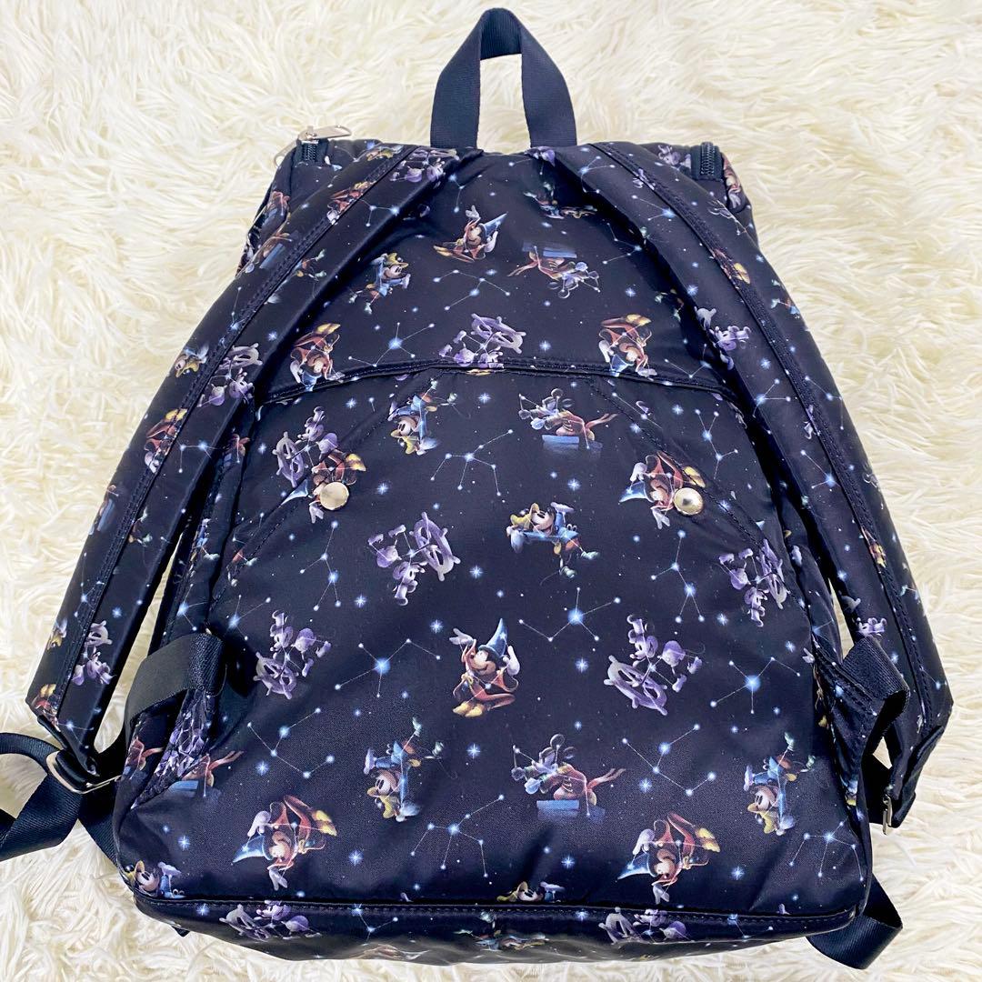 極美品　ポーター　リュック　ディズニー　コラボ　90周年　ミッキー　ブラック