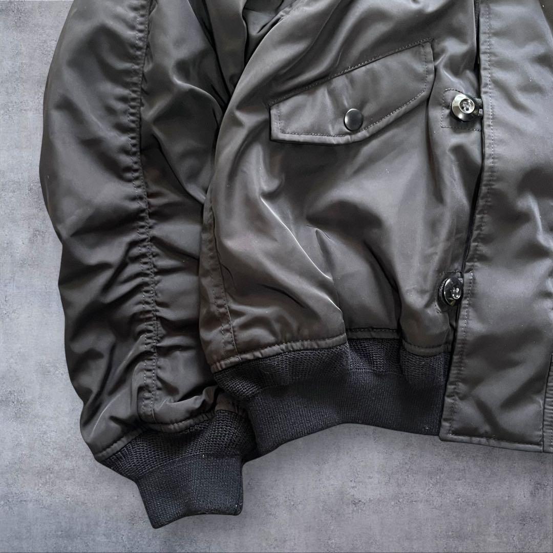 【美品】 マウジー N-2B フライトジャケット ブラック ファー付き y2k