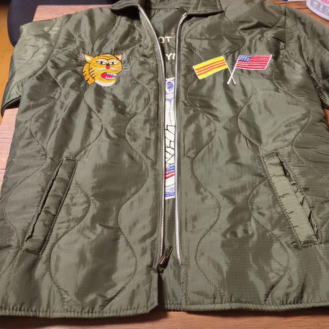 Vintage 60's キルティング ベトナムジャケット