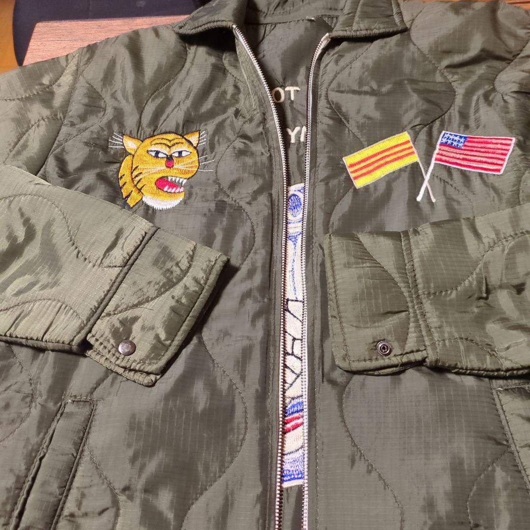 Vintage 60's キルティング ベトナムジャケット