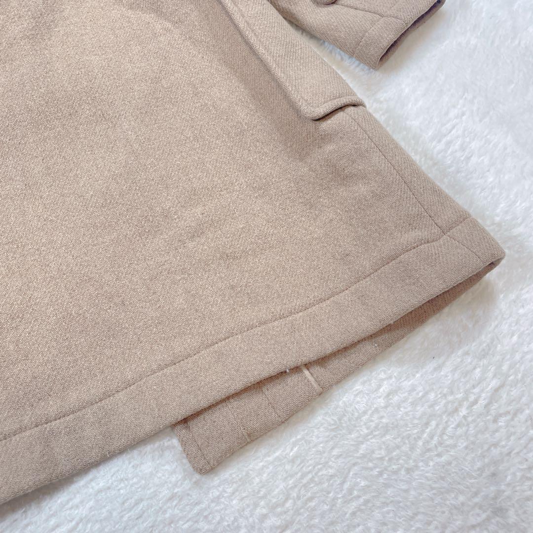 ゆいゆうママ　ブルーレーベルクレストブリッジ　ダッフルコート　裏地チェック