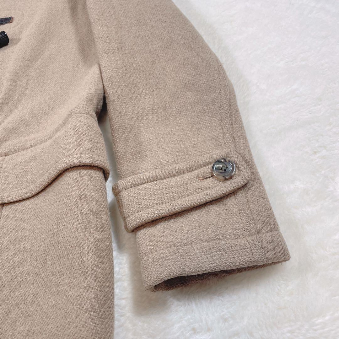 ゆいゆうママ　ブルーレーベルクレストブリッジ　ダッフルコート　裏地チェック