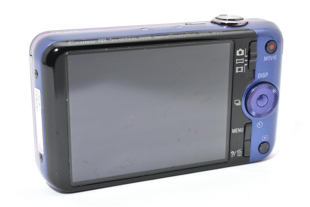 【動作品】Sony サイバーショットDSC-WX7 パープル デジタルカメラ