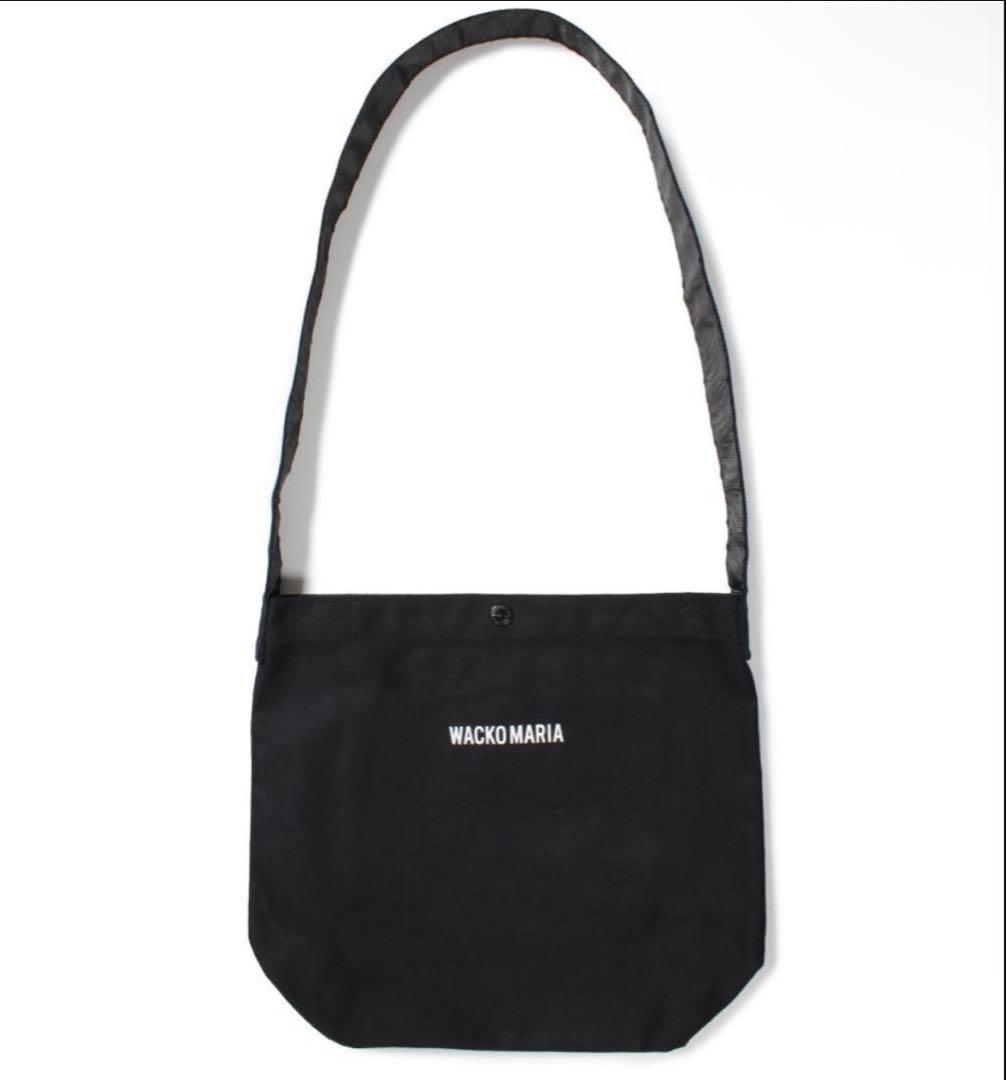 WACKO MARIA ブラック ショルダーバッグ