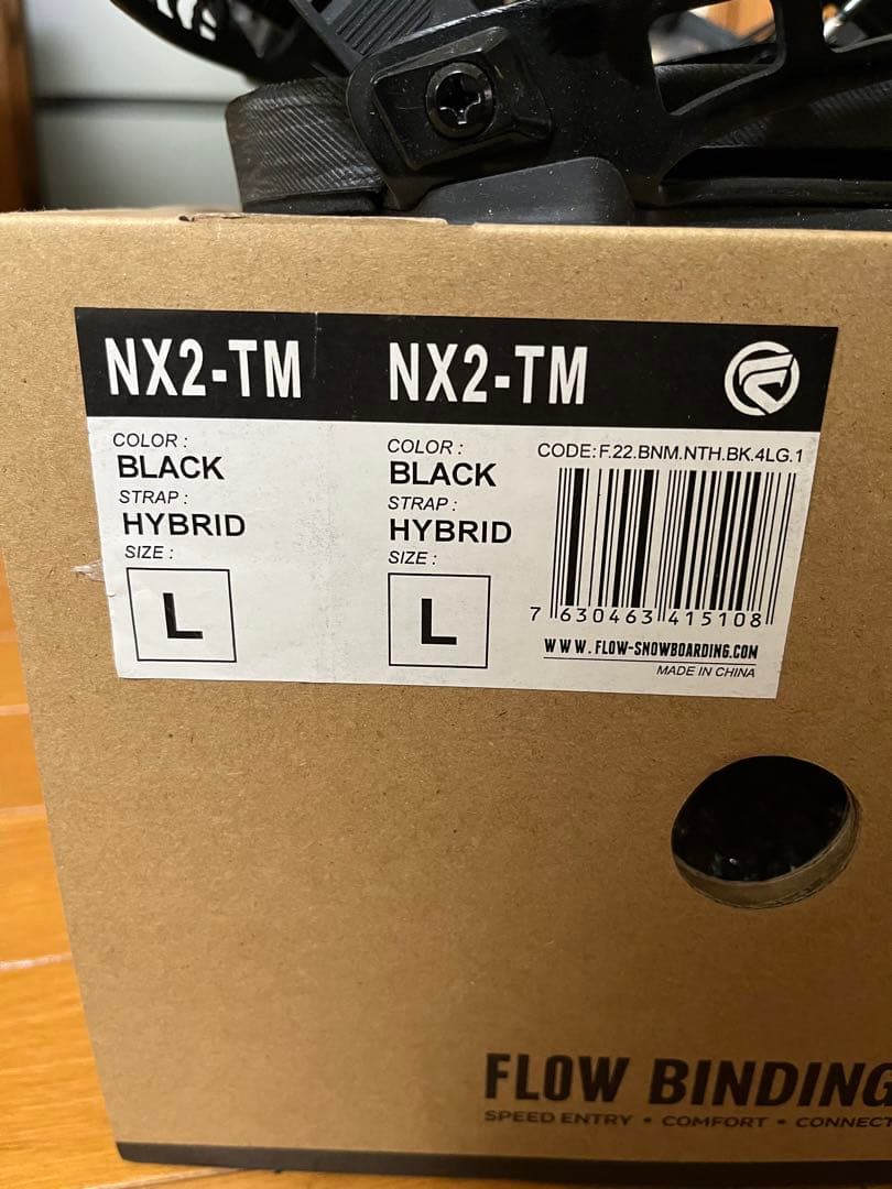 Flow NX2-TM Hybrid Black Lサイズ