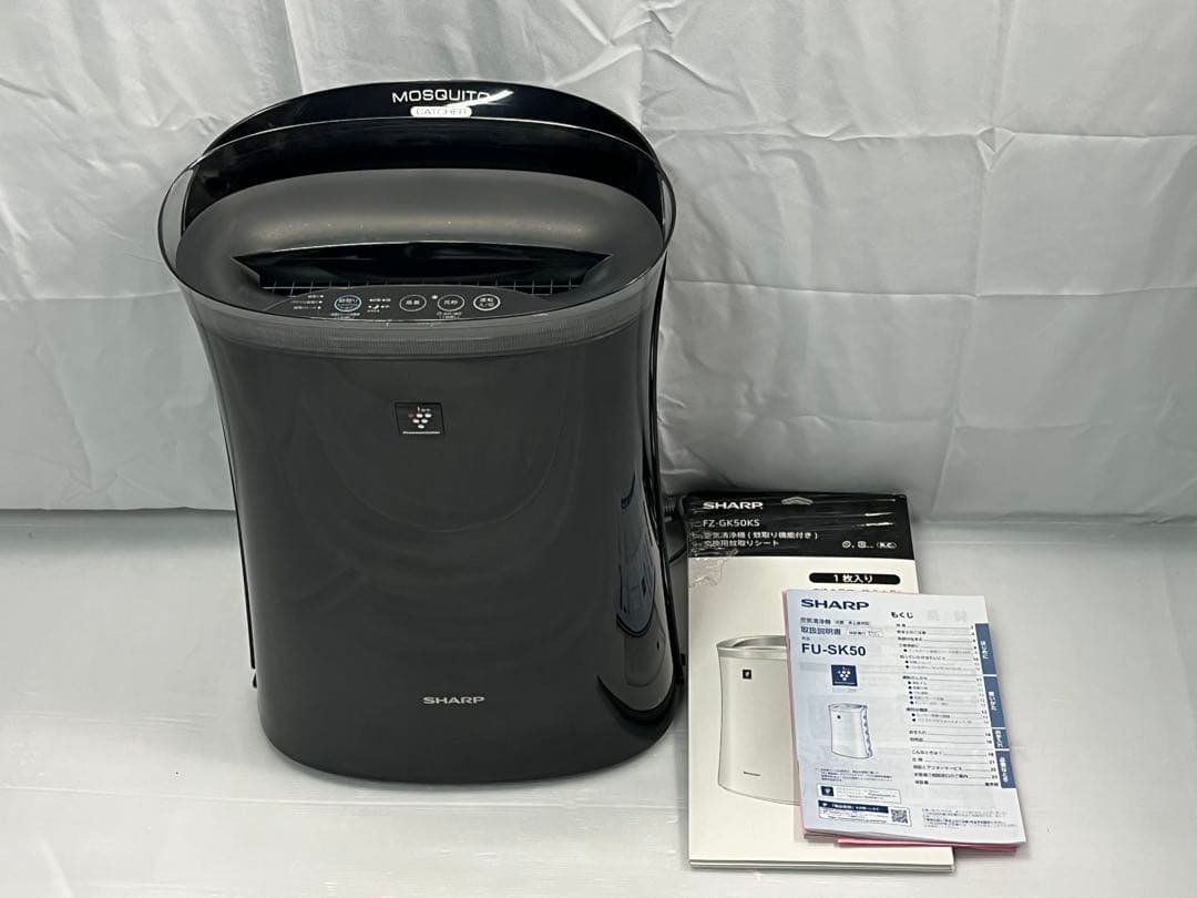 SHARP 蚊取り機能空気清浄機 FU-SK50 交換用蚊取りシート　4枚付き