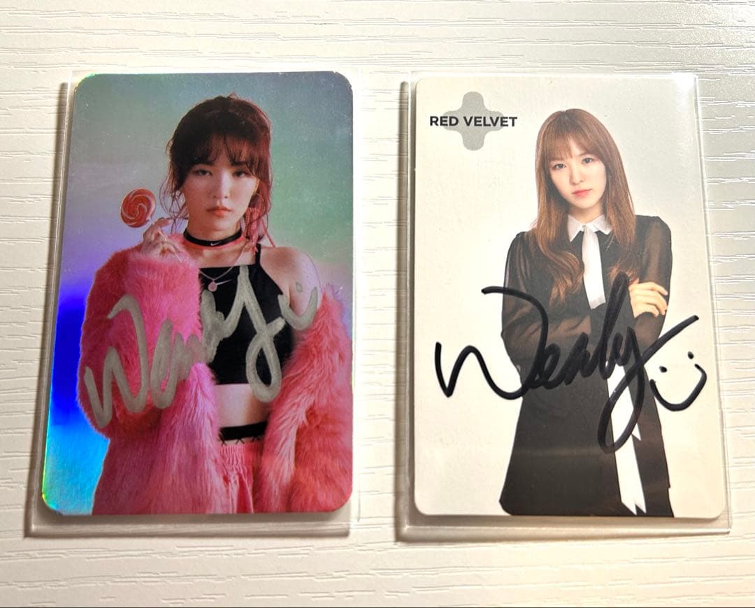 RedVelvet レドベル ウェンディ wendy トレカ 直筆サイン入り