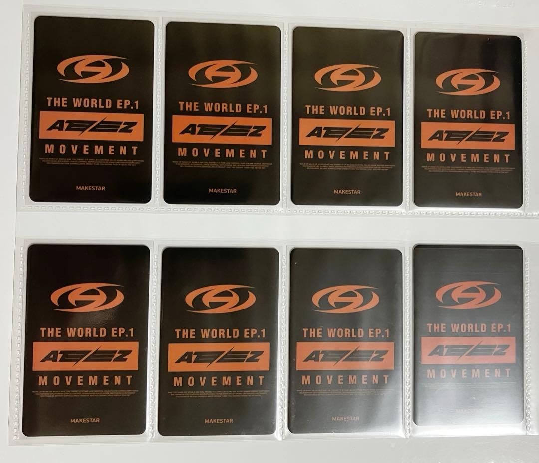 ATEEZ サン　ウヨン　ソンファ　ホンジュン ミンギ　makestar gun