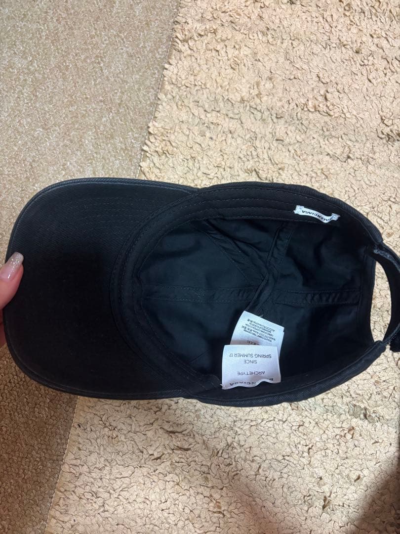 BALENCIAGAキャップ黒