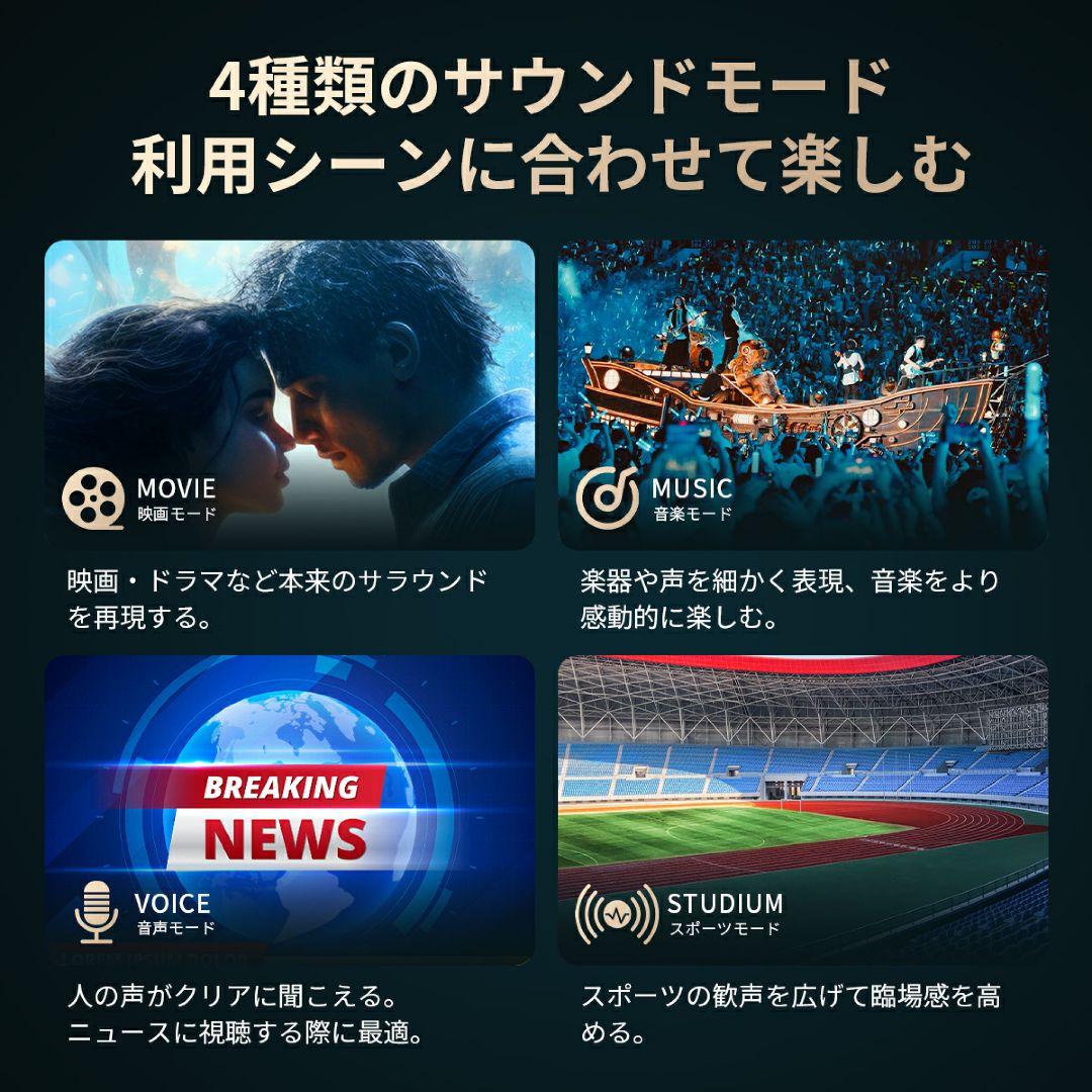 PHILIPS サウンドバー TAB4000 60W スピーカー