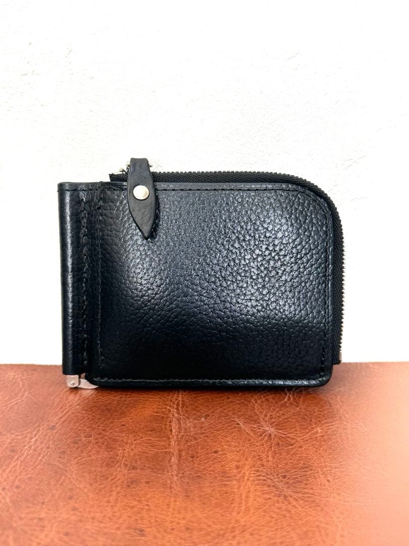 最終価格 PREBLIC Thomas マネークリップ クロコ サドル