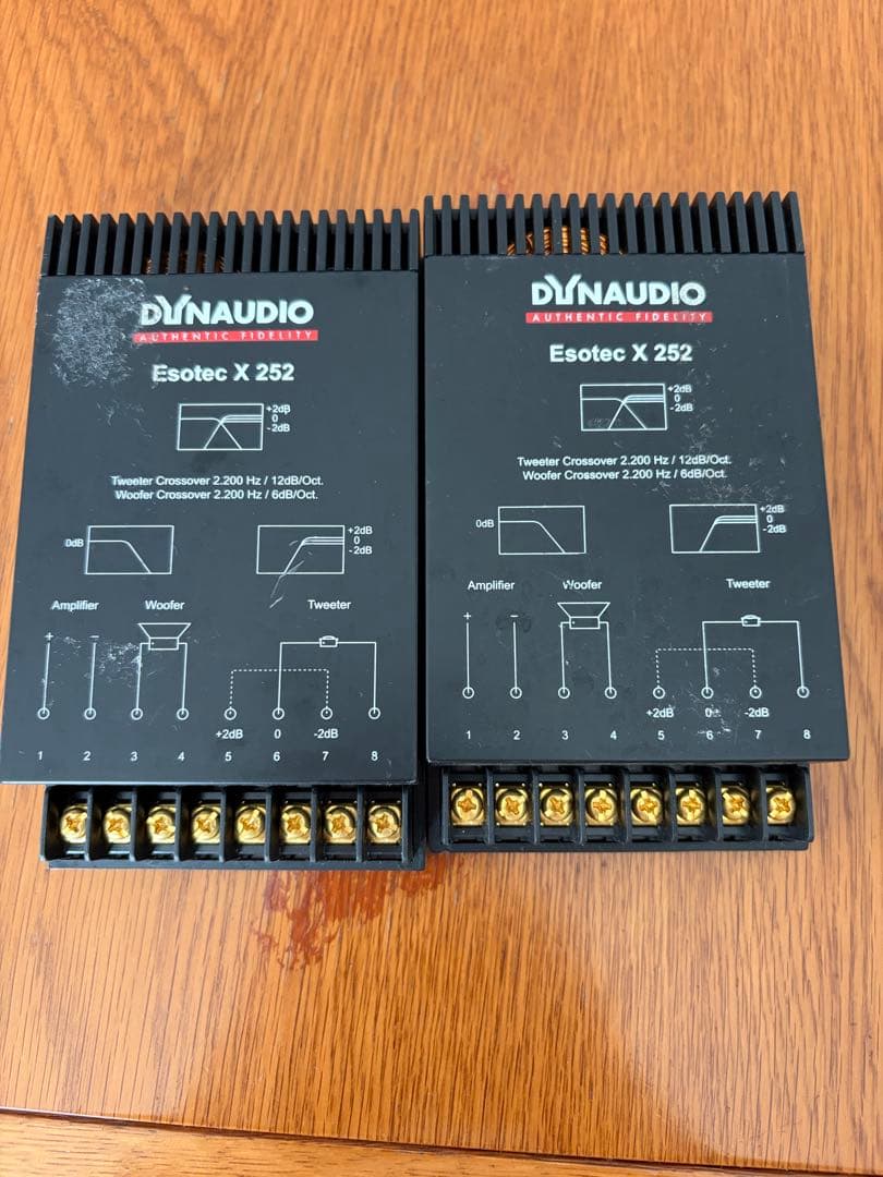 ディナオーディオ、ツィーター、クロスオーバーネットワーク