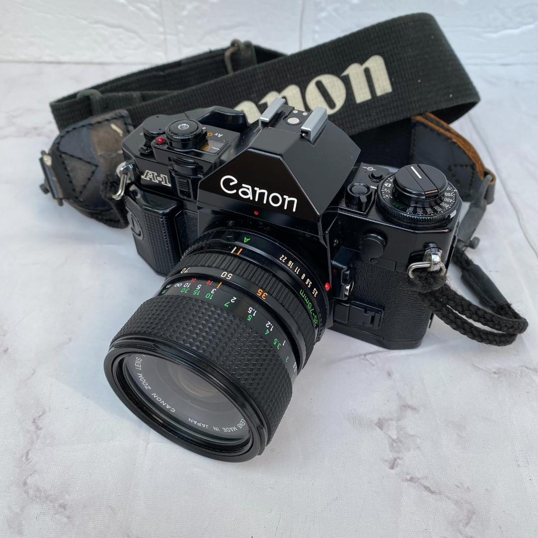 ◆Canon A-1　 一眼レフカメラ　レトロ　ヴィンテージ 動作品